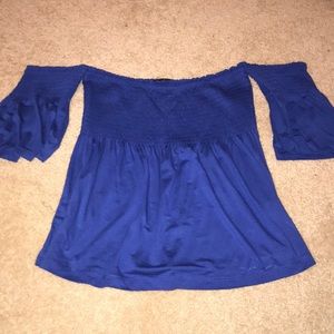 Over the shoulder top